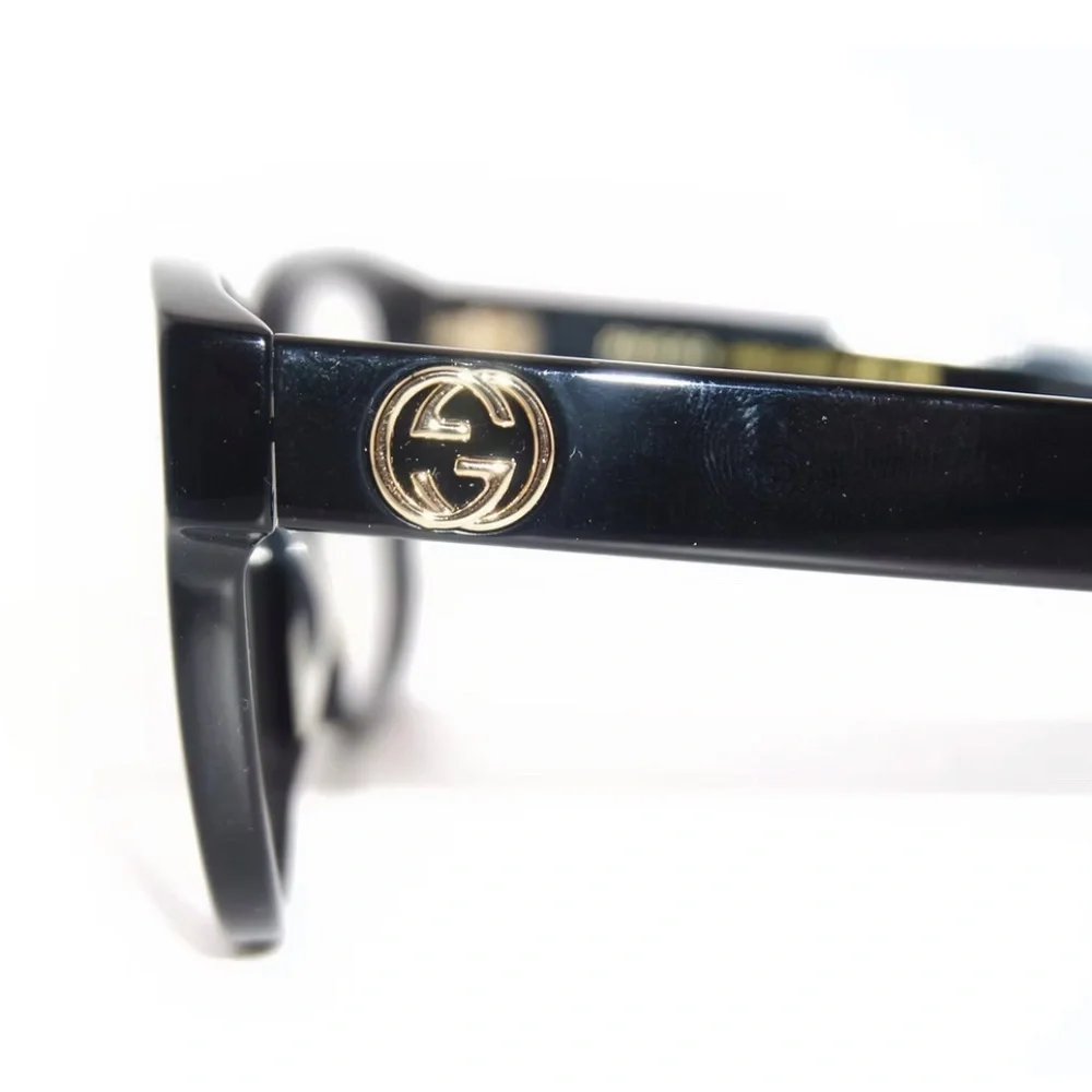 Gucci GG0038ON Black Square Frame Glasses - Picture 8 of 8